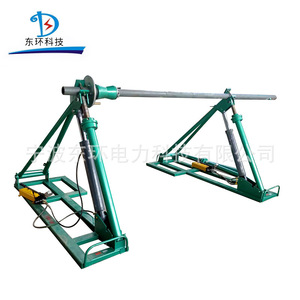 Cadre de support de câble de levage détachable sur mesure, grand enrouleur de câble, frein à disque hydraulique combiné horizontal, câble MV&HV - Product Image 4