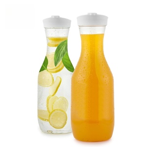 Tùy Chỉnh <span class=keywords><strong>1500Ml</strong></span> Nhựa Pet Chai Nước Trái Cây Với Flip Top Nắp Cho Trà Lạnh Nước Sữa Nước Giải Khát Chanh Nước Nhà Bếp Thanh Đảng Chai - Product Image 2