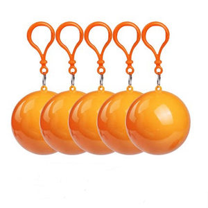Impermeable Desechable con Mangas en Forma de Bola para Colgar en el Llavero, para Emergencias y Camping - Product Image 4