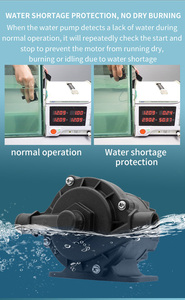 Pompe submersible sans balais étanche IP68 ZKSJ DC65A pour bassin extérieur, fontaine musicale DMX, refroidissement, résistante aux acides, aux alcalis et au sel - Product Image 2