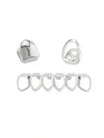 Grillz dentaire individuel pour Halloween, motif Rose, Serpent, Étoile, en or, style mode, pour bijoux dentaires Bling Bling