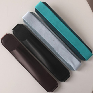 Estuches para lápices de cuero hechos a medida, estilo coreano, estuche para lápices con banda elástica simple, estuche creativo portátil para plumas estilográficas. - Product Image 3