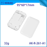 Boîtier d'adaptateur WiFi 6 95x60x17mm en plastique ABS avec conception de charge rapide Type-C pour la mise en réseau haute vitesse et l'IoT