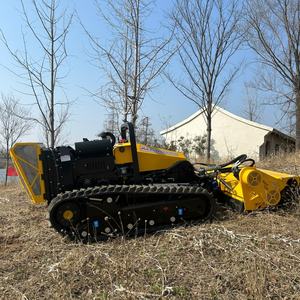 Grande tondeuse à gazon entièrement hydraulique 40 HP télécommandée avec moteur YANMA de marque japonaise Machines forestières - Product Image 4