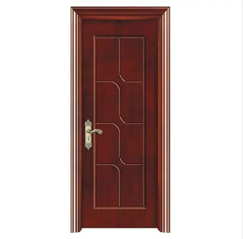 Longtai truyền thống cửa gỗ rắn chất lượng hàng đầu nội thất cách âm cho cửa nhà