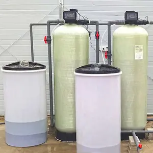 Промышленная Система смягчения соленой воды стеклопластиковый резервуар для регенерации смолы смягчитель воды катионообменный смягчитель оборудование