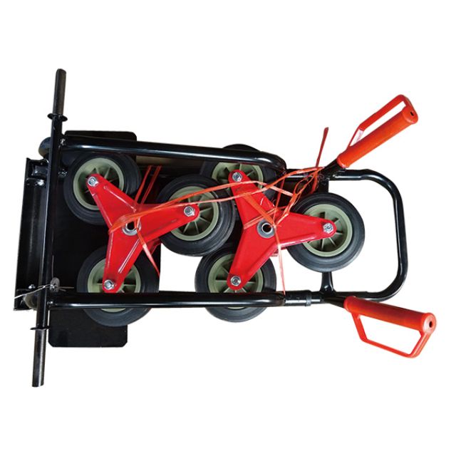 Foldable Hand Trolley Truck with Six Wheels Stair Climbing Wheelbarrow