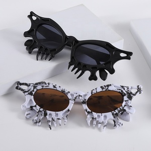 New <strong>Fashion</strong> Y2K Future Unisex Sunglasses Uv400 Hot Punk <strong>Glasses</strong> Clear Black Hip Hop <strong>Designer</strong> <strong>Party</strong> Sun <strong>Glasses</strong> - Product Image 1