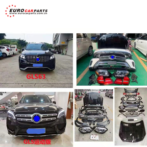 Kit de carrosserie de classe GLS X166 pour phare, adapté au X166, avec jupes latérales, tampons avant et arrière, matière plastique - Product Image 4