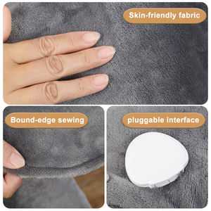 Grand châle chauffant électrique pour le dos, thérapie hivernale à domicile, physiothérapie du cou et des épaules, chauffage rapide, lavable pour le soin du corps - Product Image 3