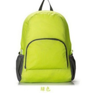 Mochila plegable ultraligera, mochila grande unisex para viajes al aire libre, correas ajustables de color sólido para los hombros - Product Image 4