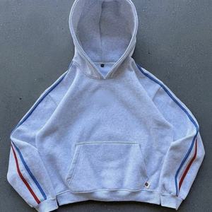 กางเกงขายาวลำลองสไตล์สตรีท ผ้าฝรั่งเศสเทอร์รี่ฟลีซ 100% ผ้าฝ้าย น้ำหนักมาก มีฮู้ด เหมาะสำหรับฤดูหนาว ขายส่งชุดกีฬา ดีไซน์ขาจั๊มพ์ - Product Image 3