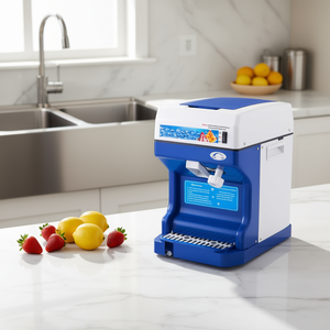 Máquina para Hacer Hielo Raspado, 250W, 110V, Uso Comercial y Doméstico, Máquina de Conos de Nieve de Sobremesa, Textura Ajustable, Capacidad de 265 Libras por Hora - Product Image 2