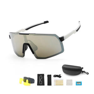 Logotipo personalizado Marco grande Ciclismo Deportes al aire libre Gafas <span class=keywords><strong>de</strong></span> <span class=keywords><strong>sol</strong></span> Unisex <span class=keywords><strong>Sutro</strong></span> Gafas <span class=keywords><strong>de</strong></span> <span class=keywords><strong>sol</strong></span> Deportes Gafas Fabricante Proveedor - Product Image 3