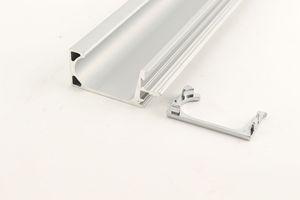 35mm Hidden Concealed <strong>Matt</strong> <strong>Black</strong> G Shape Kitchen Cabinet <strong>Door</strong> Handle Long Handle Aluminum Profile for Bedroom Villa Furniture - Product Image 2