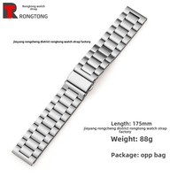 Bracelet de luxe en acier inoxydable respirant or/rose de 22 mm/49 mm pour Apple Watch 8/SE et GT Sport