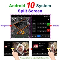 9 inci 2 Din Android 10 AM/FM RDS DSP mobil Multimedia Player Wifi navigasi GPS Autoradio Head Unit untuk Fiat EGEA Tipo 2015-2018