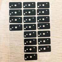 Panneau de commande en acrylique de plexiglas de superposition de clavier de membrane d'impression de soie brillante de Hihg au prix usine