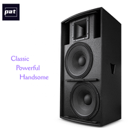 Enceinte passive F215 double 15 pouces 1200W pleine gamme, haut-parleur PA haute puissance pour sonorisation live, discothèque, scène
