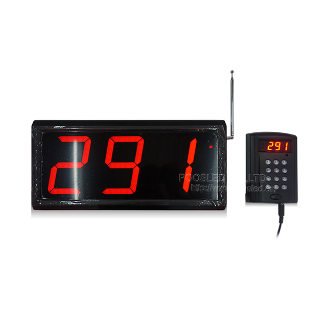 Wireless Call System Wireless Queue Calling Machine Number Waiting Management System for Restaurant Bank
