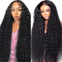 Perruque Premium en Cheveux Humains Chocolat Marron de 20 Pouces, Lisse, avec Dentelle Frontale, Pré-Pluckée, Pré-Décolorée, Haute Densité, en Cheveux Naturels