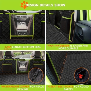 Overzee In Voorraad Achterbank Extender Voor Honden, Opvouwbare Hond Autostoel Cover Harde Bodem Voor Achterbank Grote Ruimte, Honden Hangmat - Product Image 5