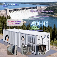 Solution de conteneur de refroidissement par eau pour l'exploitation minière à grande échelle de crypto-monnaies