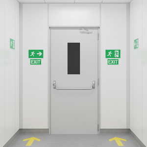 Porte coupe-feu multifonction certifiée UL, homologuée CE WH, résistance au feu, isolation acoustique pour suite d'hôtel - Product Image 1