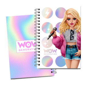 Quaderno A5 con copertina rigida 80 fogli WOW Generation - Product Image 1