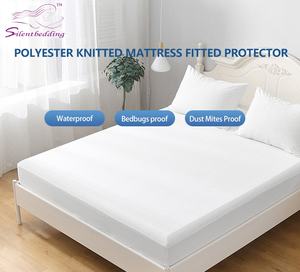 2024 Custom Design Bed Bug Proof Mattress Cover <strong>Waterproof</strong> Mattress <strong>Protector</strong> With Zipper <strong>King</strong> <strong>Size</strong> Crib Mattress Covers - Product Image 4