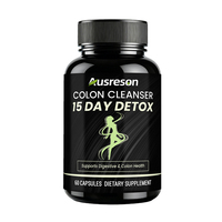 Capsules Détox Nettoyantes pour le Côlon à Marque Blanche – Cure de 15 Jours – Compléments Digestifs Naturels – Super Nettoyant Naturel pour le Côlon – Capsules Détox 15 Jours