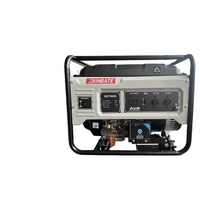 Générateur à essence à cadre ouvert, double carburant GPL/essence, 4 temps, 3500W-10000W, démarrage à distance, pour usage d'urgence, 110V-400V