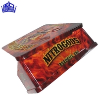 Slim Rectangular CD Tin Box para música y software de embalaje