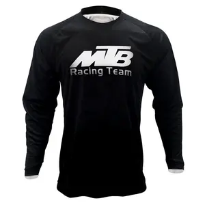 เสื้อเจอร์ซี่มอเตอร์ครอส MTB,เสื้อเจอร์ซีย์แขนยาวสำหรับปั่นจักรยานเสือภูเขาดาวน์ฮิล