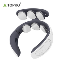 TOPKO-massage intelligent électrique sans fil pour soulager la douleur du cou, massage à impulsion chauffant et vibrant, marque privée