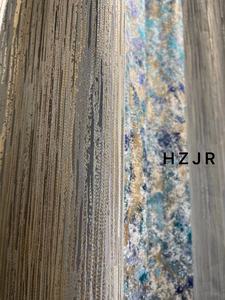 Tela jacquard opaca de alta precisión para cortinas y ropa, nuevo diseño de alambre dorado a rayas <span class=keywords><strong>Vintage</strong></span>, 2022 - Product Image 4