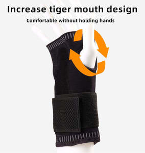 Attelle de poignet métallique ergonomique, réglable, détachable, fiable, confortable, avec support supérieur et protection ajustable - Product Image 2