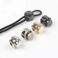Accessoires de vêtements Coude Cordon Ajusteur Bouchon Talley Alliage de Zinc Métal Cordon Verrouillage Élastique Bouchon Cordon Fin pour Maillots De Bain