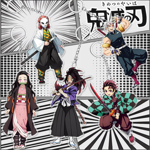 พวงกุญแจอะคริลิค 6 ซม. ลายดาบพิฆาตอสูร คามาโดะ เนซึโกะ และ ทันจิโร่ ของขวัญวันเกิดอนิเมะสำหรับทุกเพศทุกวัย เหมาะสำหรับของขวัญสำหรับคุณแม่ - Product Image 2