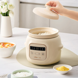 Cuisinière électrique à cuisson lente Little Bear DDG-D10W6, appareil de cuisson à vapeur en céramique pour aliments pour bébés - Product Image 5