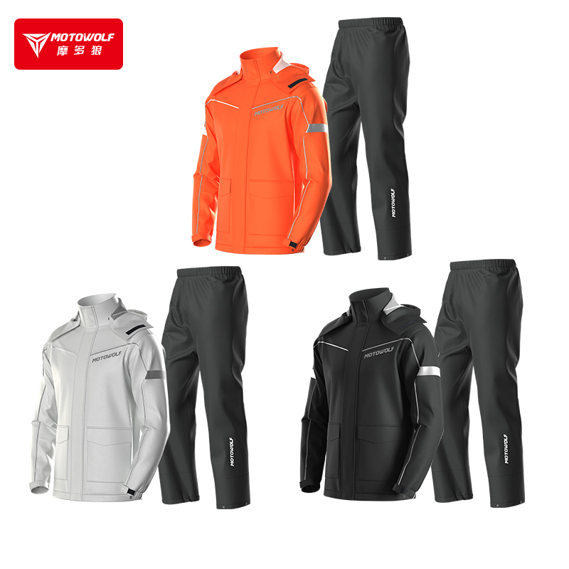 Motowolf, Летняя распродажа, водонепроницаемый и ветрозащитный уличный дождевик, куртка для мотоцикла