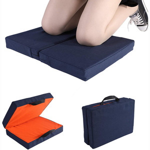 Genouillères de yoga Extra épaisses et larges, coussin de <span class=keywords><strong>genou</strong></span> imperméable et antidérapant pour femmes et hommes - Product Image 3