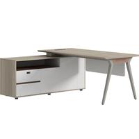 Le dernier bureau de direction de luxe, bureau de travail en forme de L pour les cadres