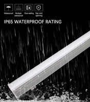 Lampe LED linéaire d'extérieur, livraison gratuite, IP65 Bar d'éclairage DMX512 pour la construction, face