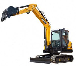 Miniexcavadora a Bajo Precio, Excavadora de Cadenas Sany 60 de Segunda Mano - Product Image 1
