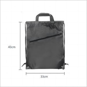 Sac de voyage sportif imperméable en gros avec organiseur de chaussures, sac à chaussures en polyester avec fermeture éclair - Product Image 3