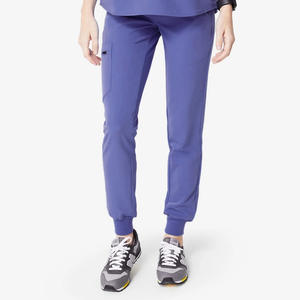 Demi manches coréen <span class=keywords><strong>Garancia</strong></span> très Peri marque privée <span class=keywords><strong>gommage</strong></span> costume ensemble unisexe en vrac coloré hôpital uniforme conceptions infirmière uniformes - Product Image 5