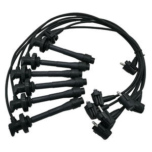 Ricambi Auto in Silicone ad alta tensione candela filo Set cavo di accensione per 1GFE Chaser Mark 2 GX90 Land Cruiser 90919-21562 - Product Image 4