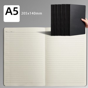 Cuadernos Personalizados para Estudiantes, Tamaño A5, con Cubierta de Papel Kraft, Carpeta de Archivos, Estilo Impreso, Encuadernación Cosida con Hilo, Regalo - Product Image 4