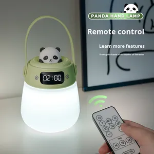 Tùy Chỉnh Hiện Đại 24 Giờ Kỹ Thuật Số Đồng Hồ Thời Gian Với Hangable LED Ánh Sáng Ban Đêm Đèn Trẻ Em Trẻ Em Phòng Ngủ Đầu Giường Phim Hoạt Hình Dễ Thương Đồng Hồ - Product Image 1